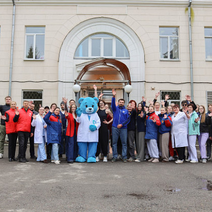 Коллективная зарядка в ГНЦ ФМБЦ им. А. И. Бурназяна ФМБА России: движение к здоровью